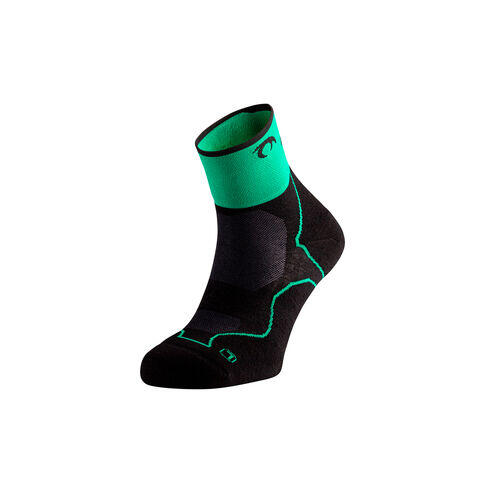 Calcetines Desafio Three unisex Negro/Verde running Unisex Verde LURBEL 5/5