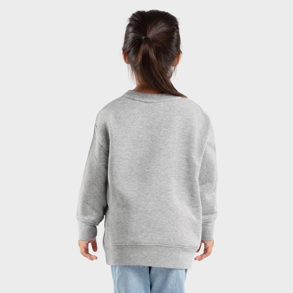 Sudadera de cuello redondo niña lifestyle Niños y Niñas Progress-G Gris 2/7