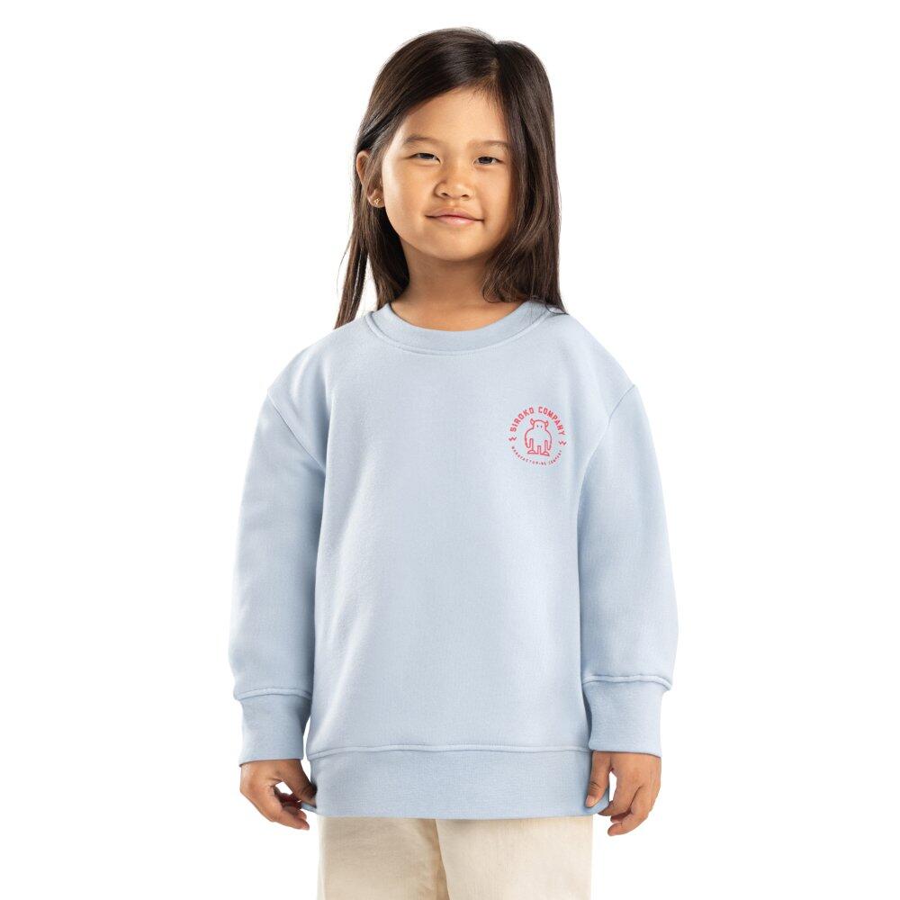 SIROKO Kids Lifestyle Girls’ crew neck sweatshirt Gummy-G Blue