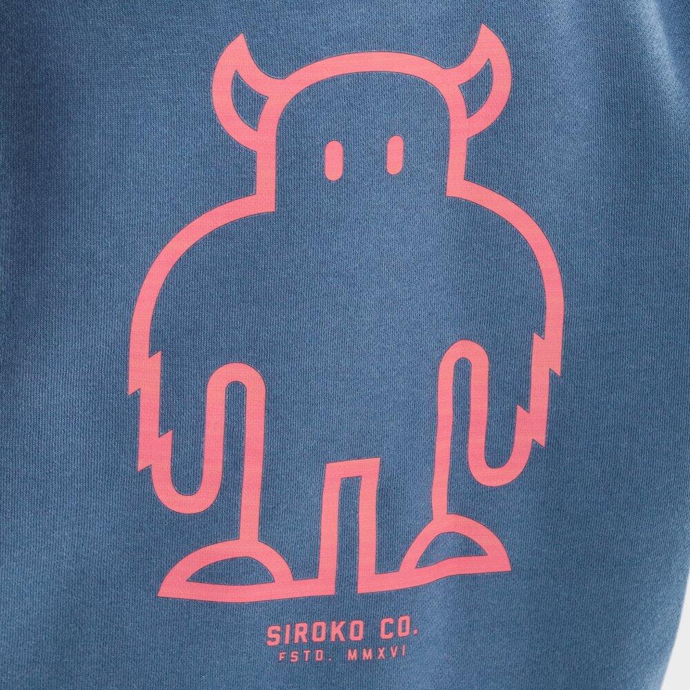 Kinder Lifestyle Mädchen-Sweatshirt Glob-G Blau 3/7