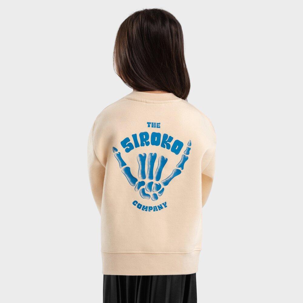 Kinder Lifestyle Mädchen-Sweatshirt Gang-G Beige 2/7