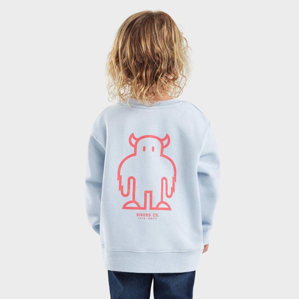 Kinder Lifestyle Jungen-Sweatshirt Gummy Blau 2/7