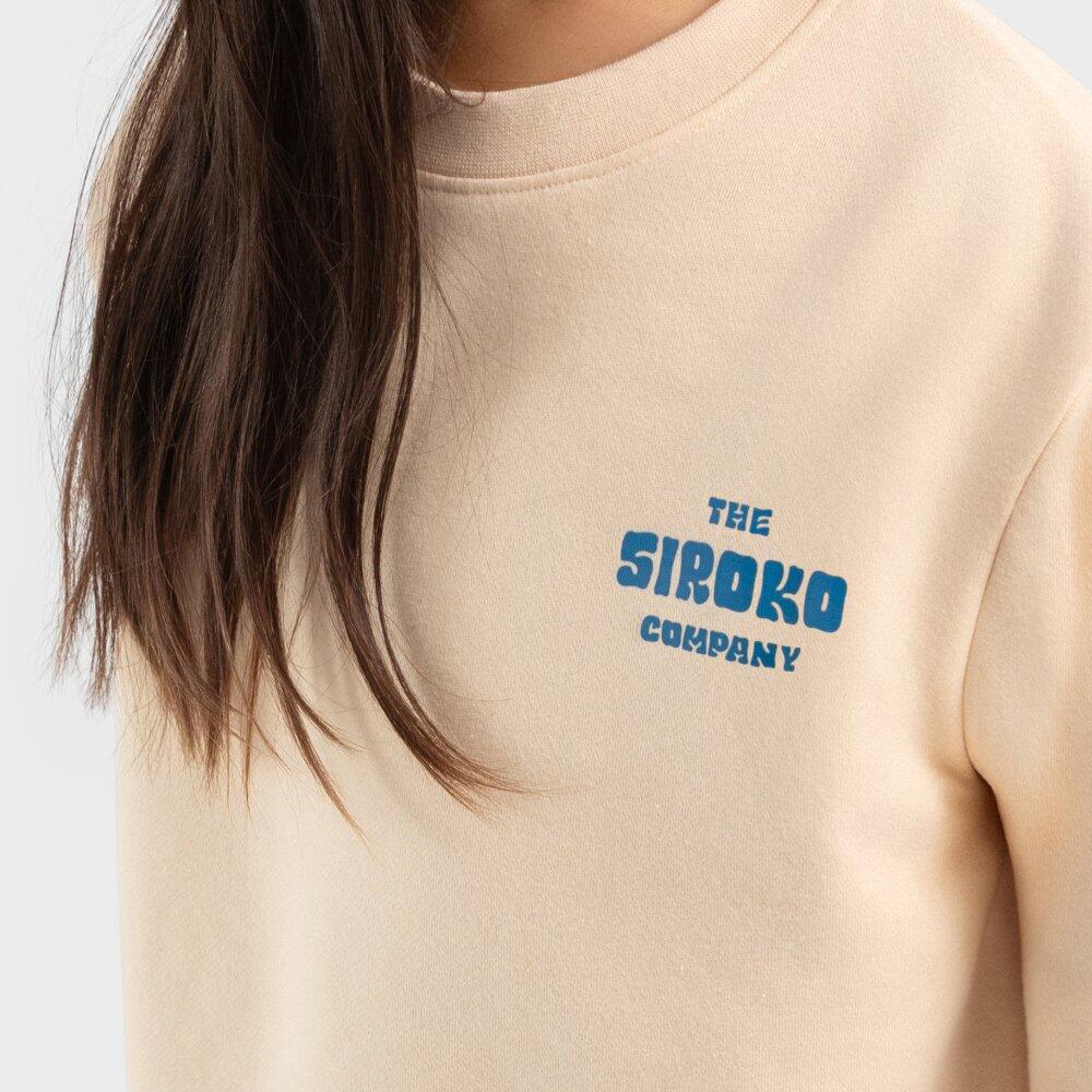 Kinder Lifestyle Mädchen-Sweatshirt Gang-G Beige 3/7