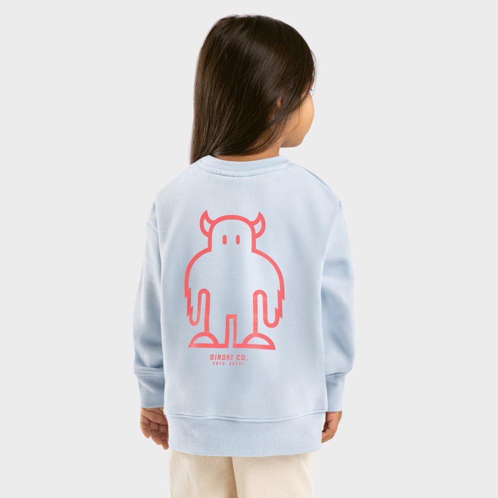 Kinder Lifestyle Mädchen-Sweatshirt Gummy-G Blau 2/7
