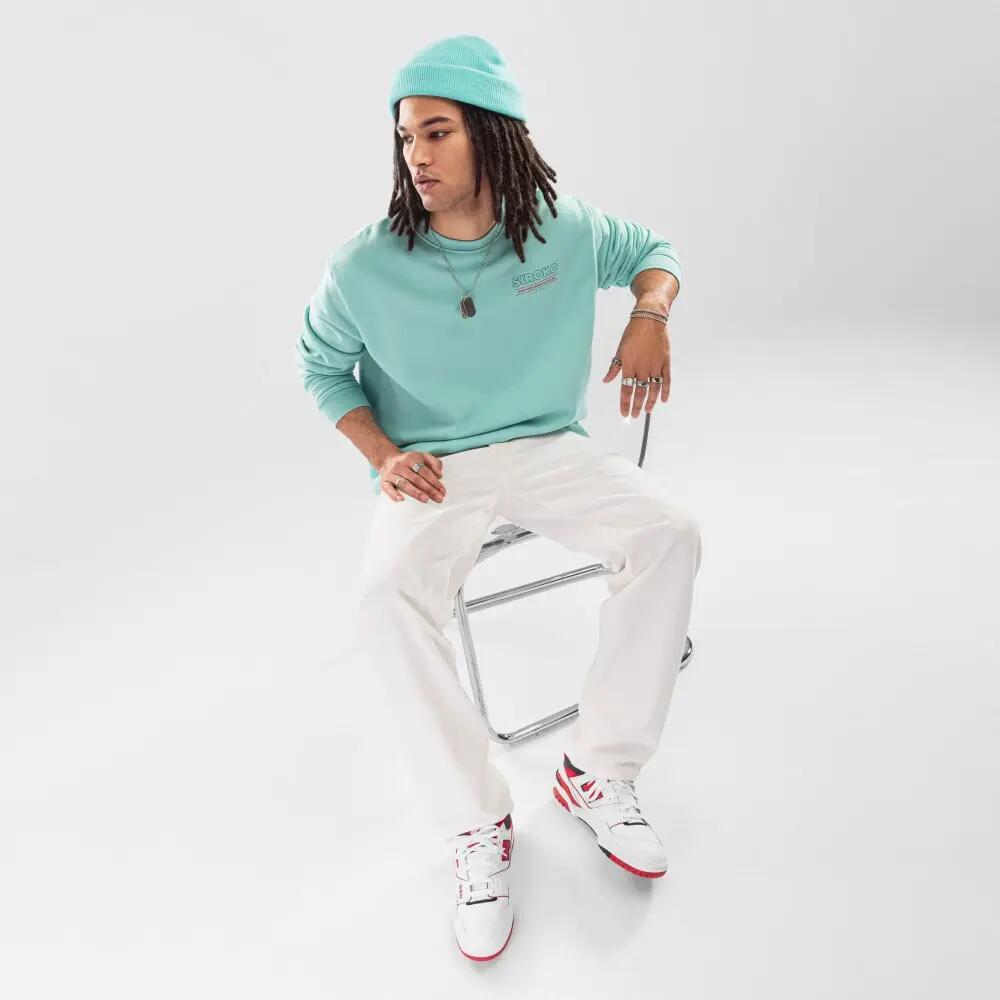 Sudadera de cuello redondo hombre lifestyle Believe Verde 3/7