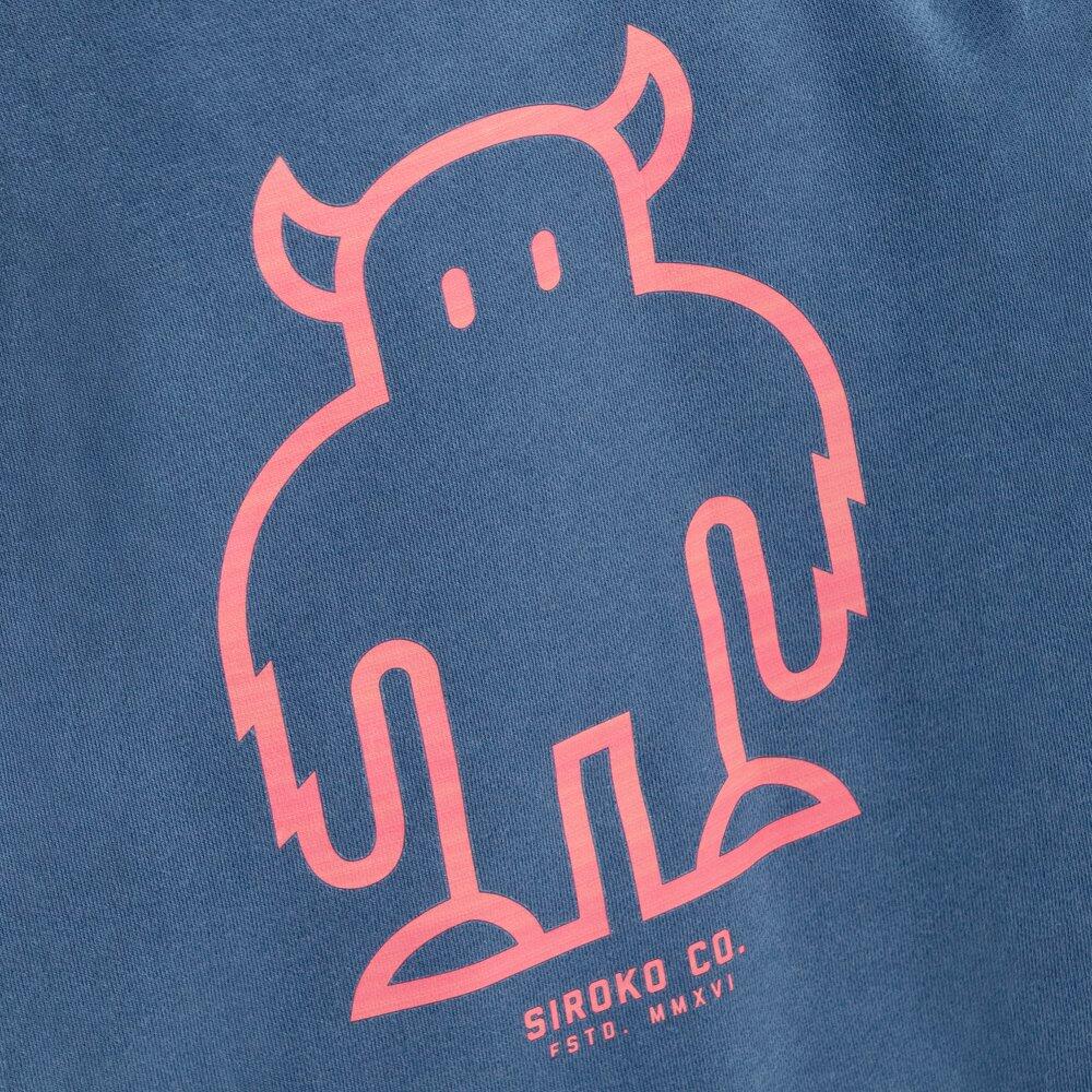 Kinder Lifestyle Jungen-Sweatshirt Glob Blau 3/7