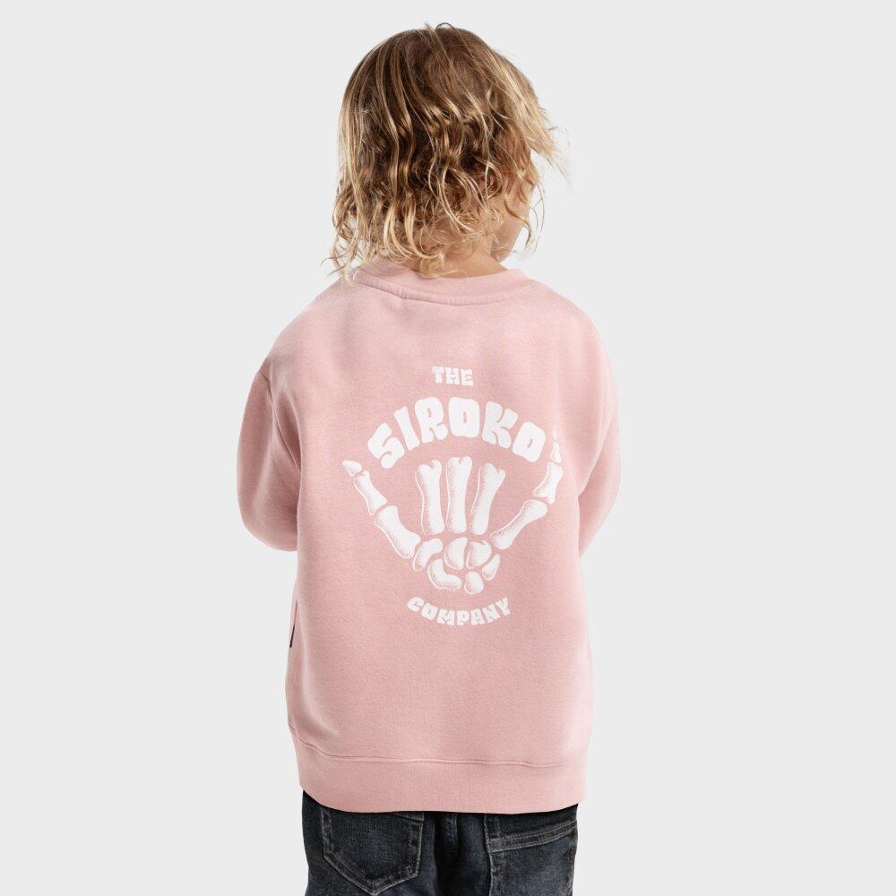 Kinder Lifestyle Jungen-Sweatshirt Cheer Rosa 2/7