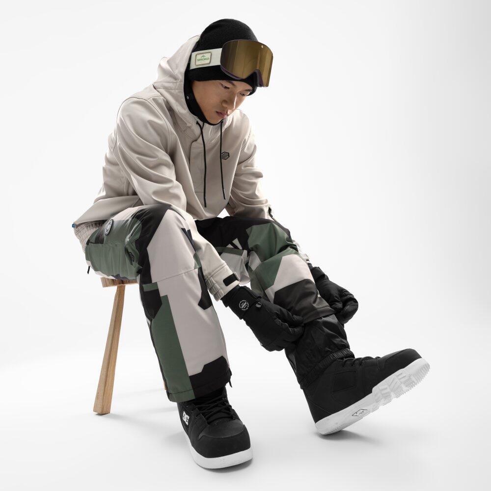 Calças de snowboard para homem Desportos de inverno P1 Wasatch Verde 3/7