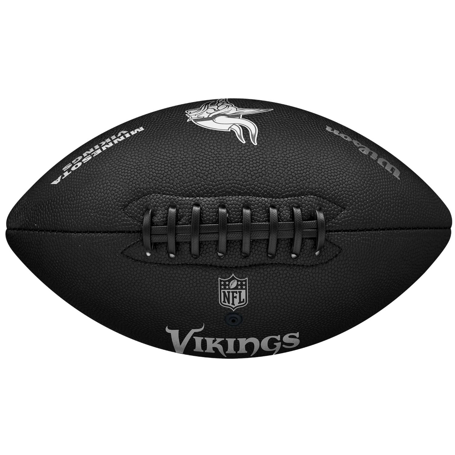 Ballon de Football Américain NFL Minnesota Vikings Wilson Metallic 3/5