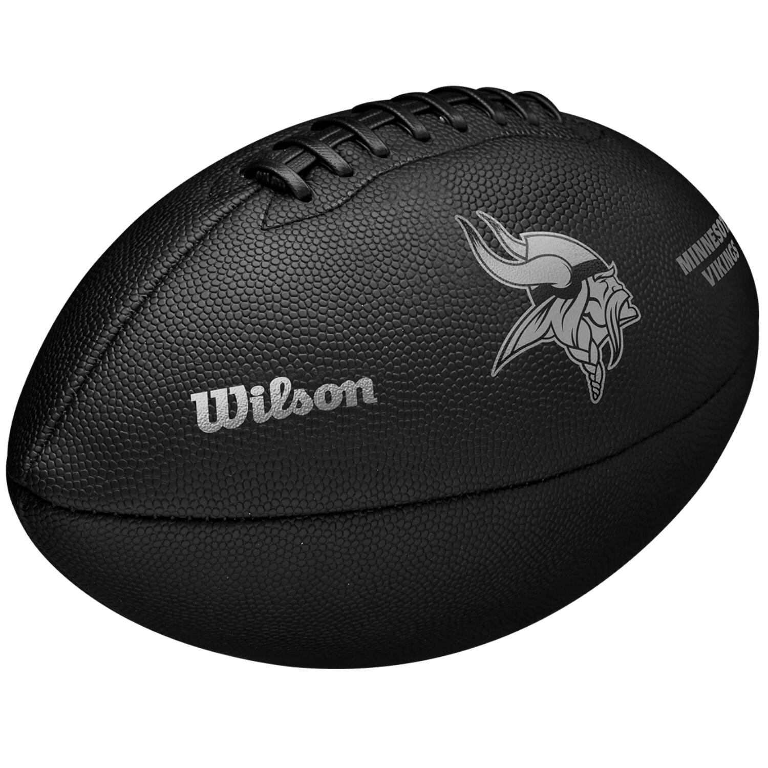 Ballon de Football Américain NFL Minnesota Vikings Wilson Metallic 4/5