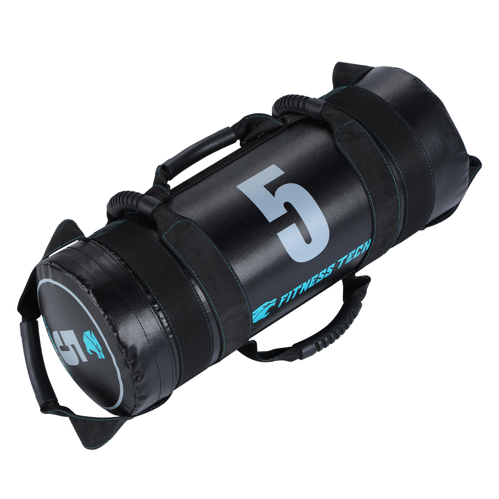 Saco búlgaro preto de 5kg fitness tech