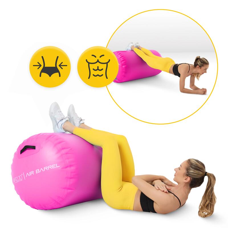 Air Barrel gonflabil pentru gimnastică și exerciții 4FIZJO