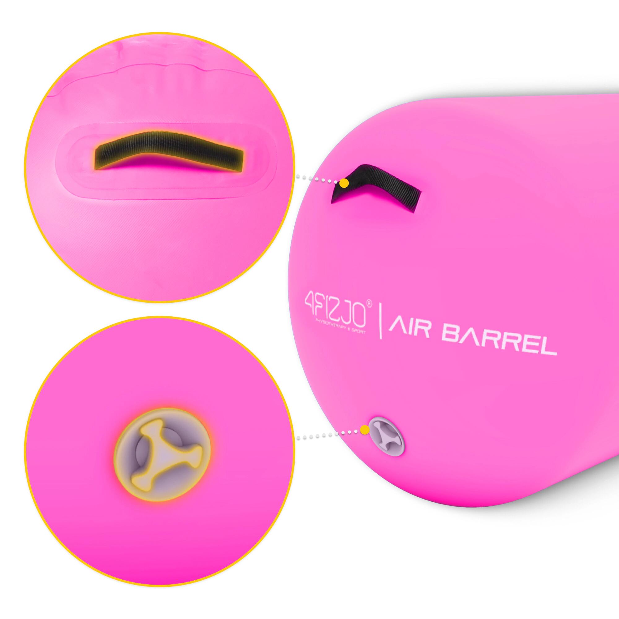 Nafukovací gymnastický váleček  na cvičení Air Barrel 4FIZJO 6/7