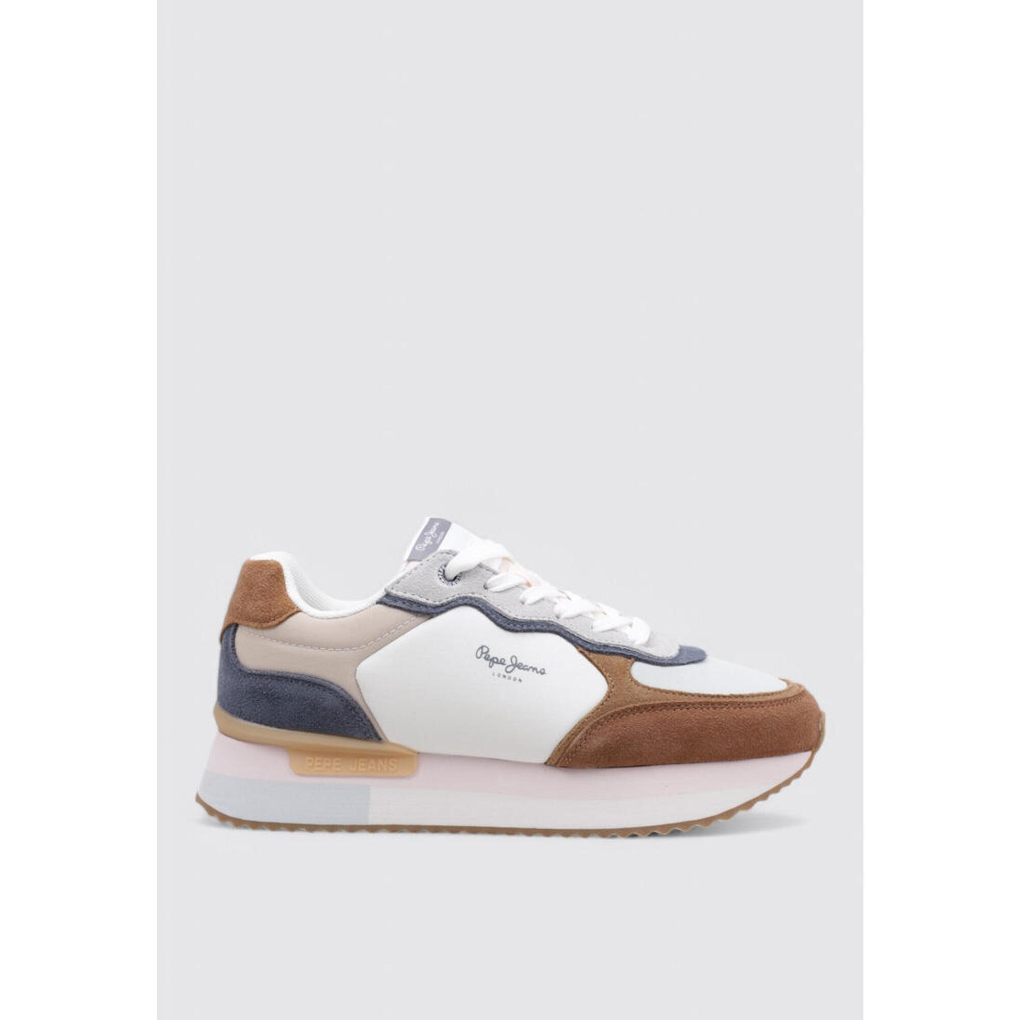Pepe Jeans - Chaussure De Randonnée Baskets Femme Pepe Jeans Rusper Class Marro - Baskets - Marron - 39 - Decathlon