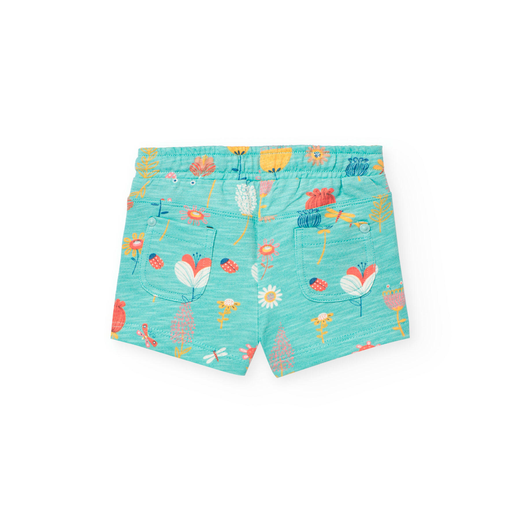 Bermudas Senderismo Niña Boboli Verde 2/4