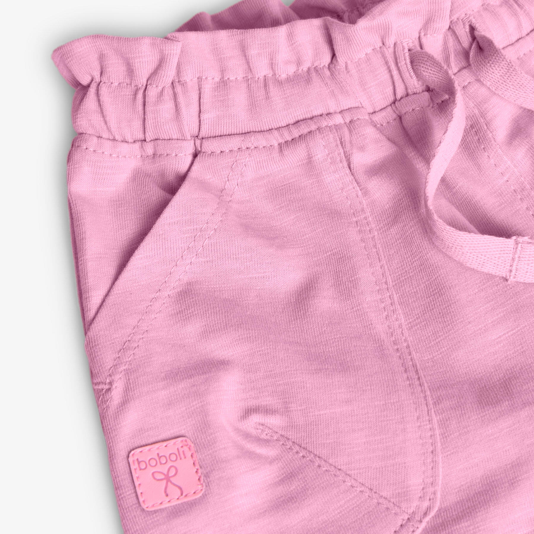 Bermudas Senderismo Bebé Boboli Rosa 3/4
