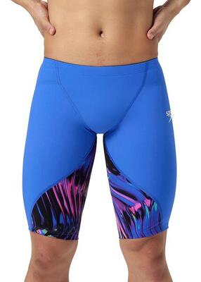 Speedo fastskin lzr ignite jammer - donker glans / kobalt - maat 20