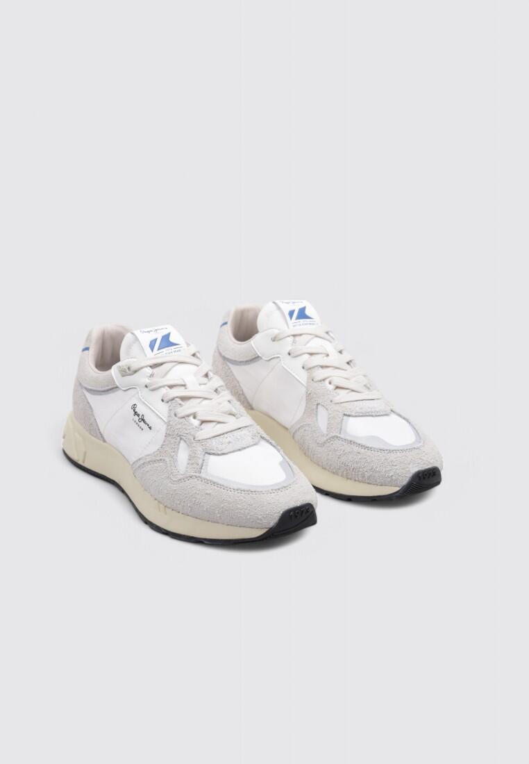 Chaussure de randonnée Baskets Homme Pepe Jeans MARLON DIVIDED M Blan 2/4