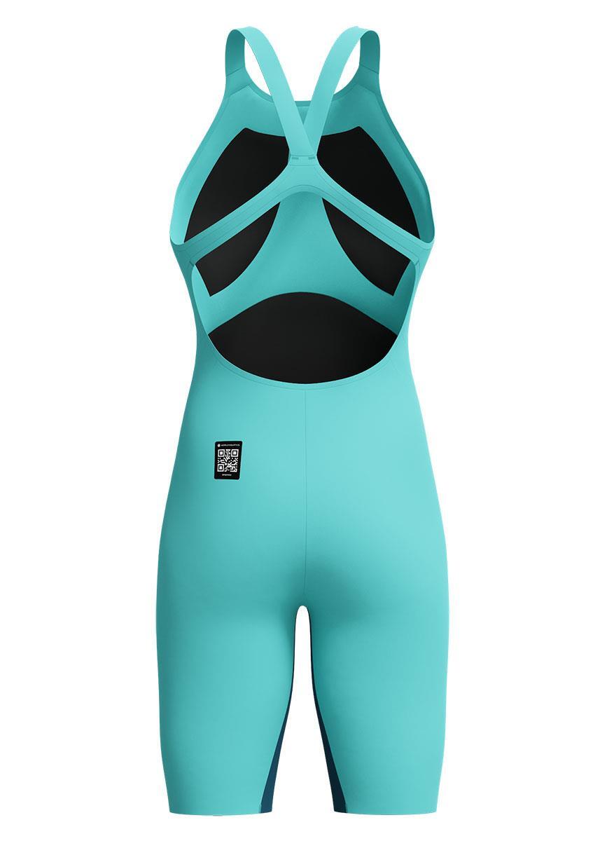 Combinaison partielle Speedo LZR Pure Valor dos ouvert 2.0 Turquoise Femme 6/7