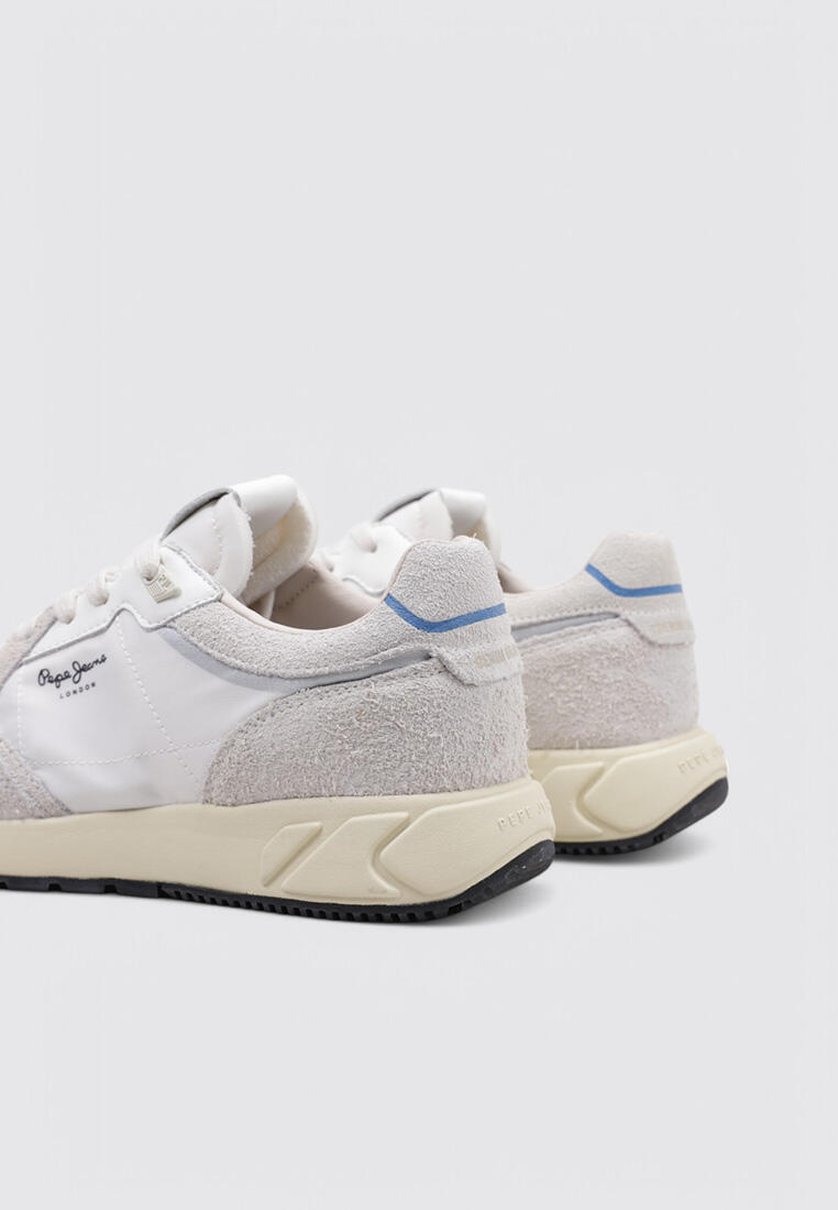 Chaussure de randonnée Baskets Homme Pepe Jeans MARLON DIVIDED M Blan 4/4