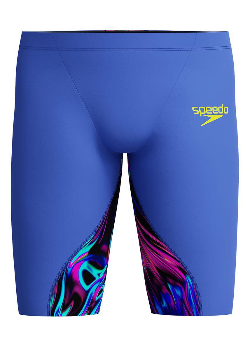 Speedo Fastskin Junior LZR Ignite Jammer - Dark Shine / Cobalt 1/6