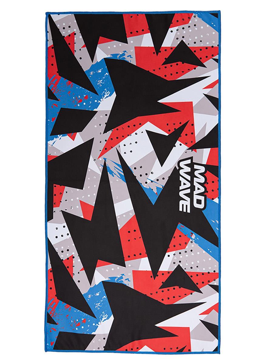 MAD WAVE Mad Wave Small Microfibre Towel - Geometry - Multi
