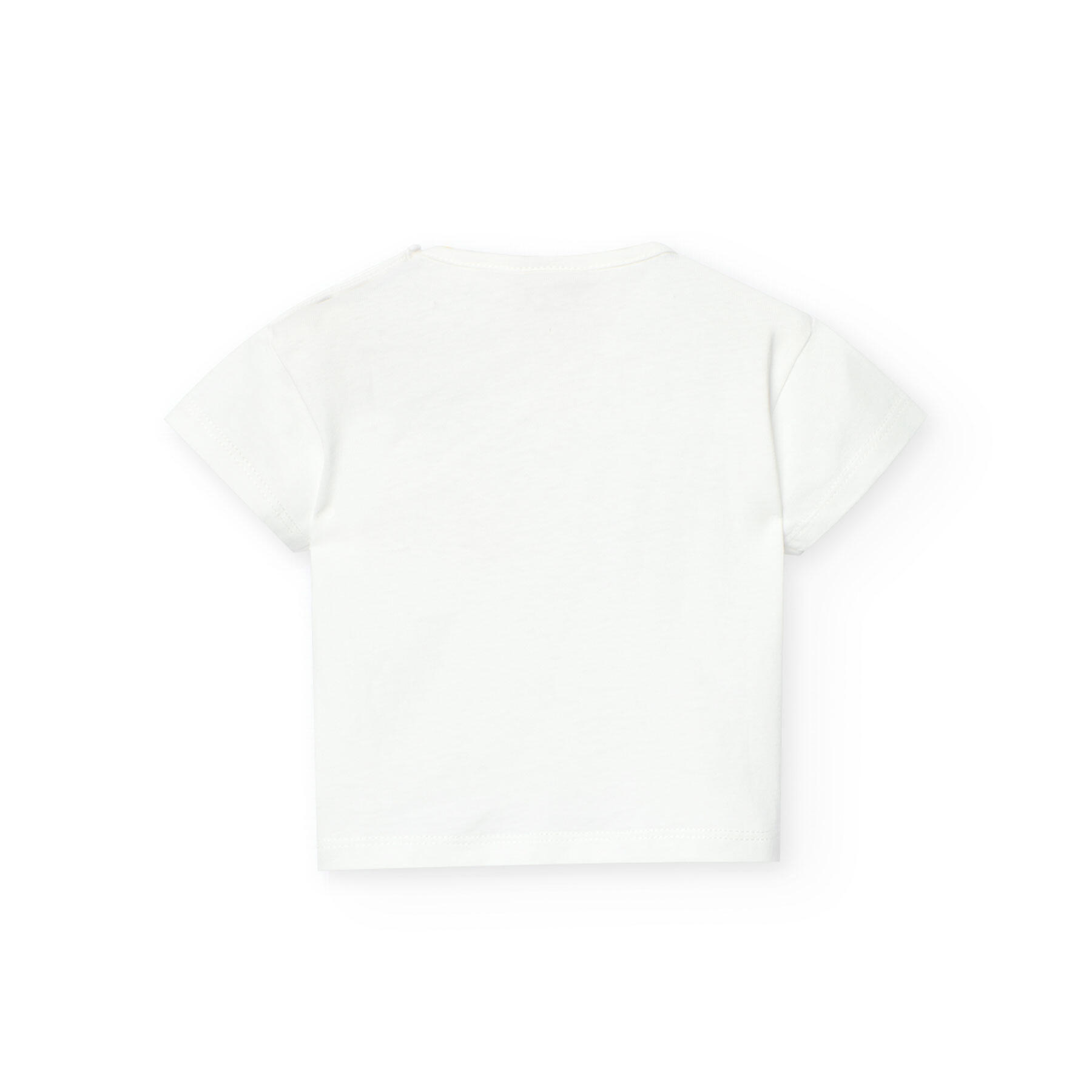 Camiseta Gimnasia Niña Boboli Blanco 2/4