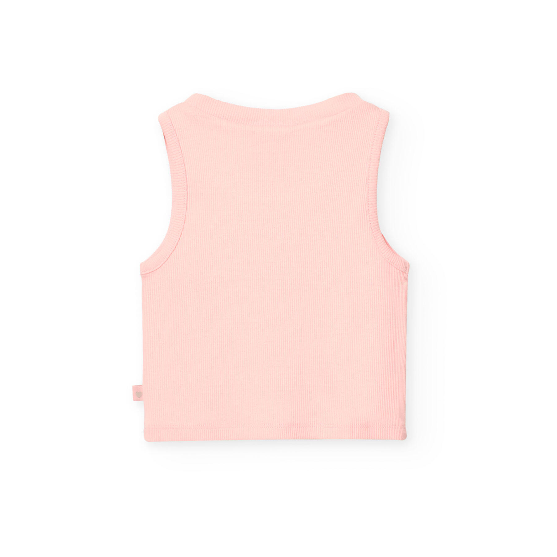Camiseta Gimnasia Niña Boboli Rosa 2/4
