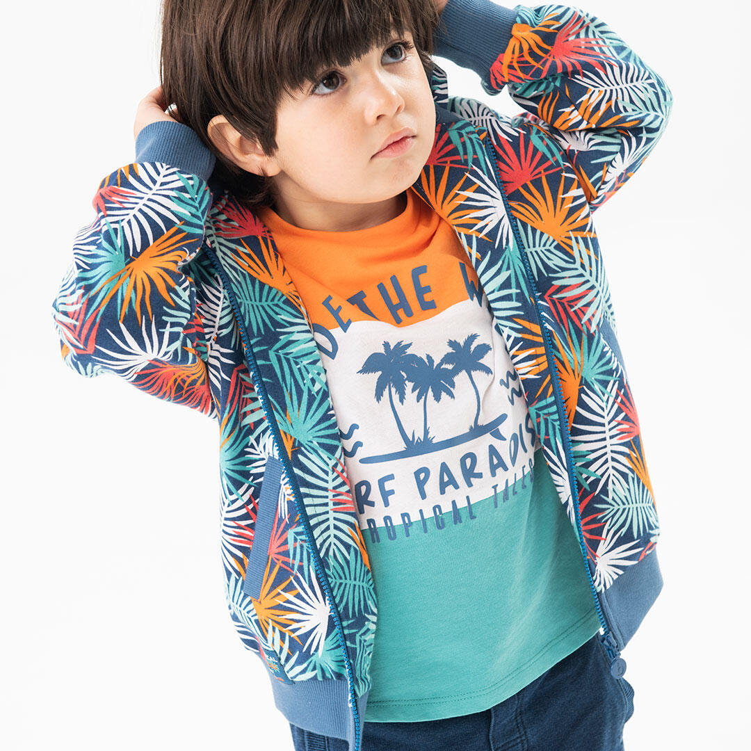 Camiseta Gimnasia Bebé Boboli Naranja 6/6