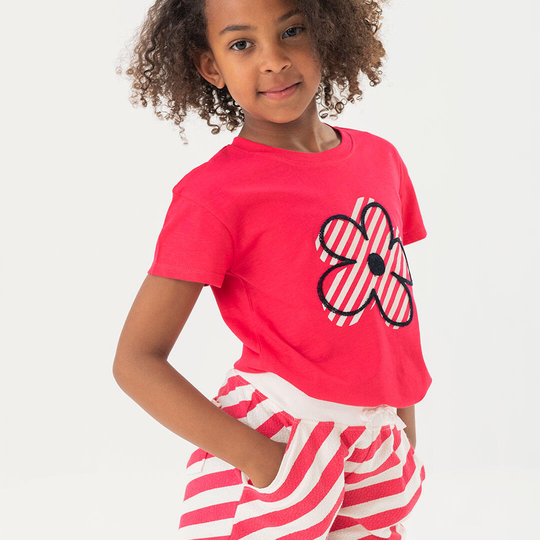 Camiseta Gimnasia Niña Boboli Lila 5/5