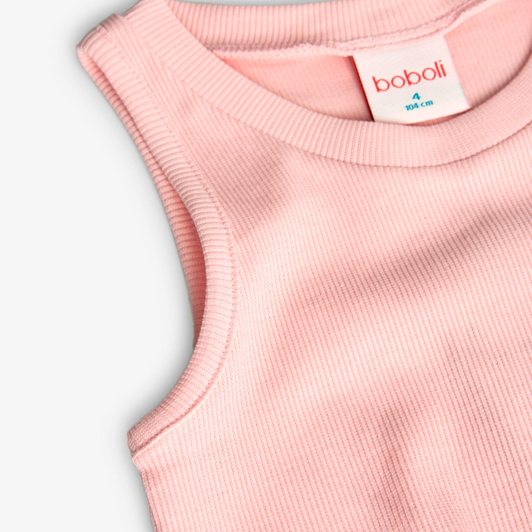 Camiseta Gimnasia Niña Boboli Rosa 3/4