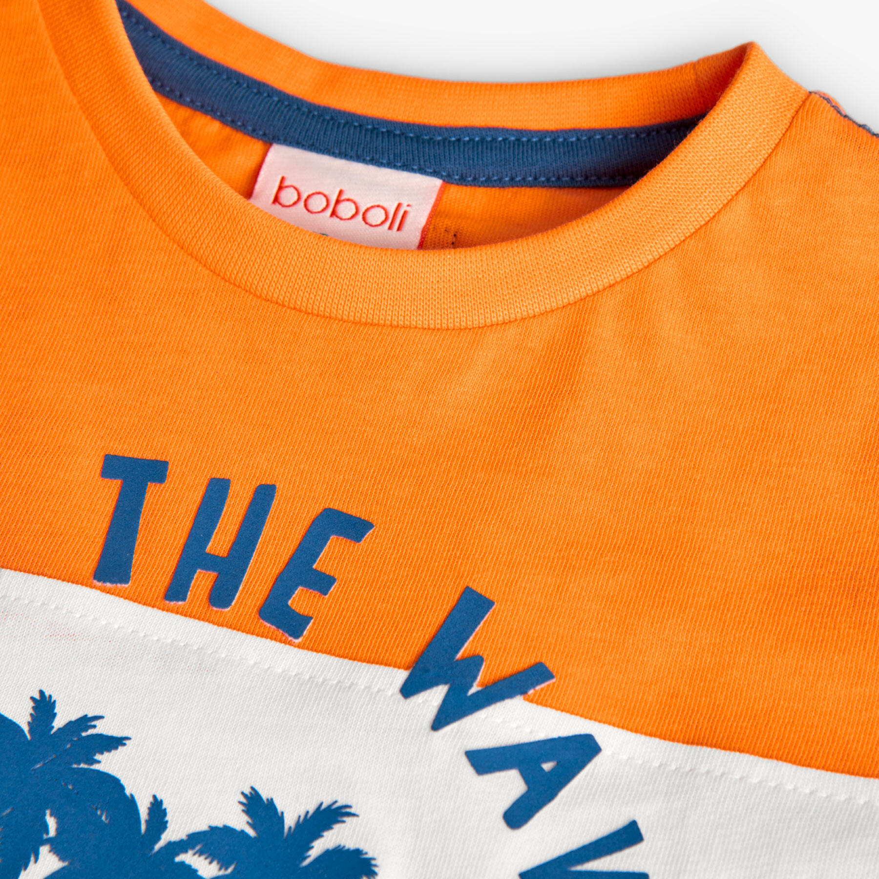 Camiseta Gimnasia Bebé Boboli Naranja 3/6