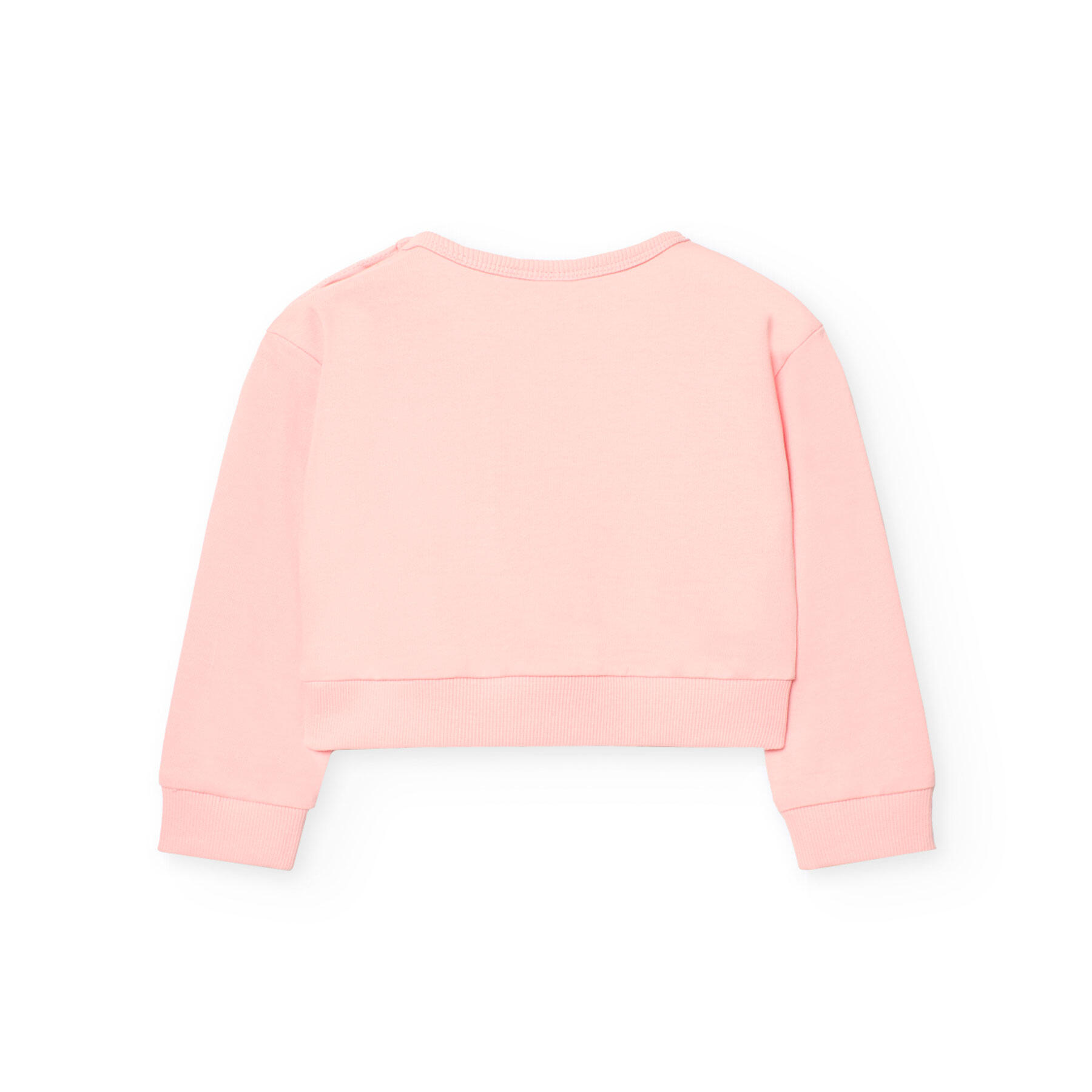 Sudadera Gimnasia Niña Boboli Rosa 2/5
