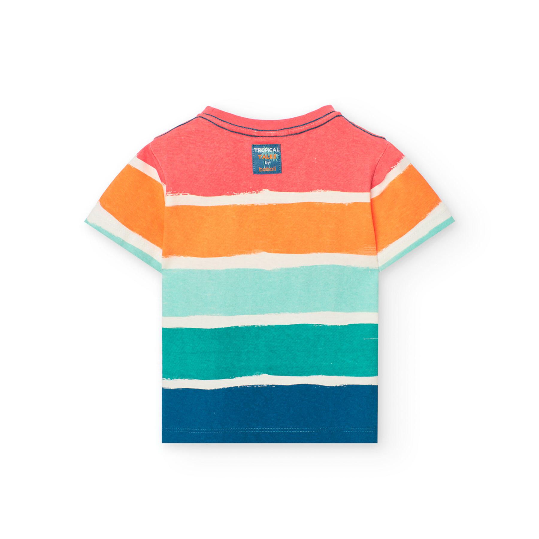 Camiseta Gimnasia Bebé Boboli Naranja 2/5
