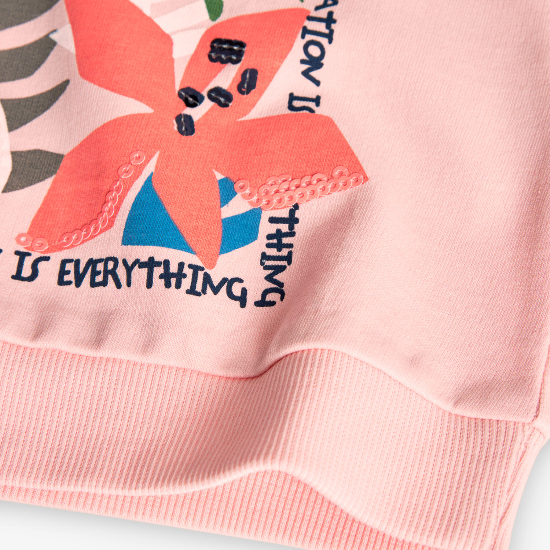 Sudadera Gimnasia Niña Boboli Rosa 3/5