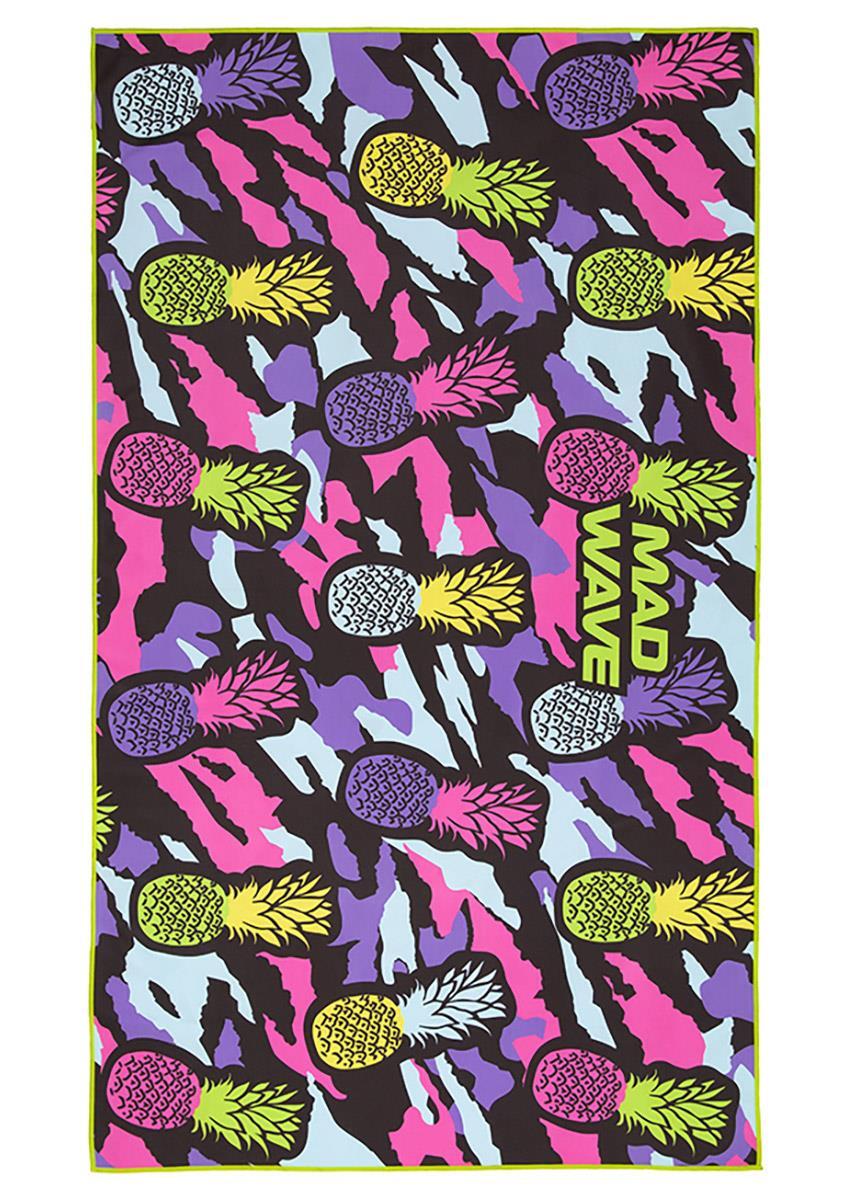 MAD WAVE Mad Wave Large Microfiber Towel - Pineapple - Multi