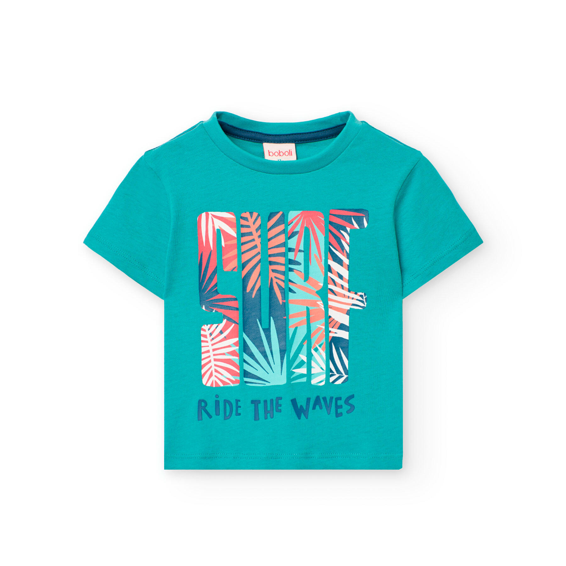 Camiseta Gimnasia Bebé Boboli Verde 1/6