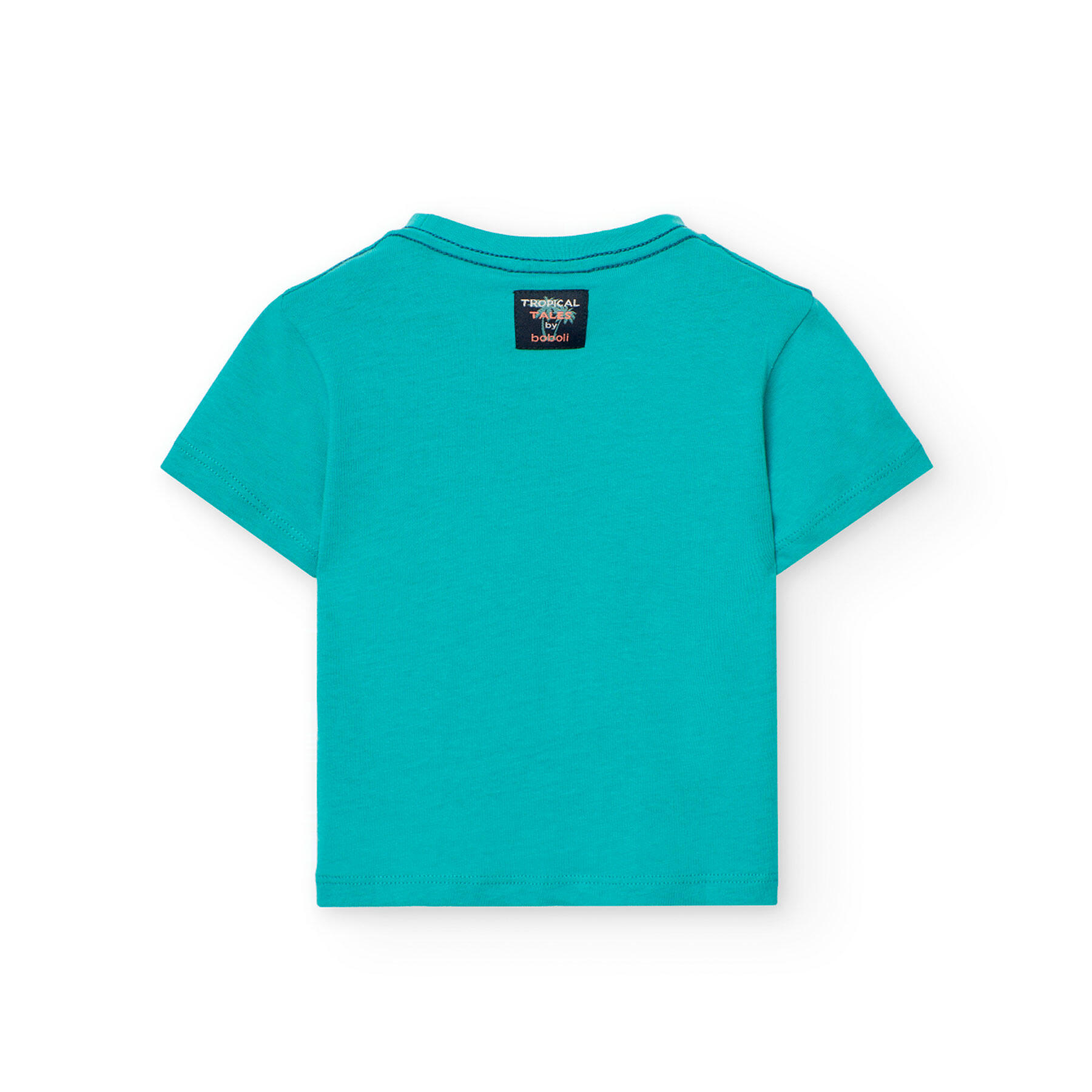 Camiseta Gimnasia Bebé Boboli Verde 2/6