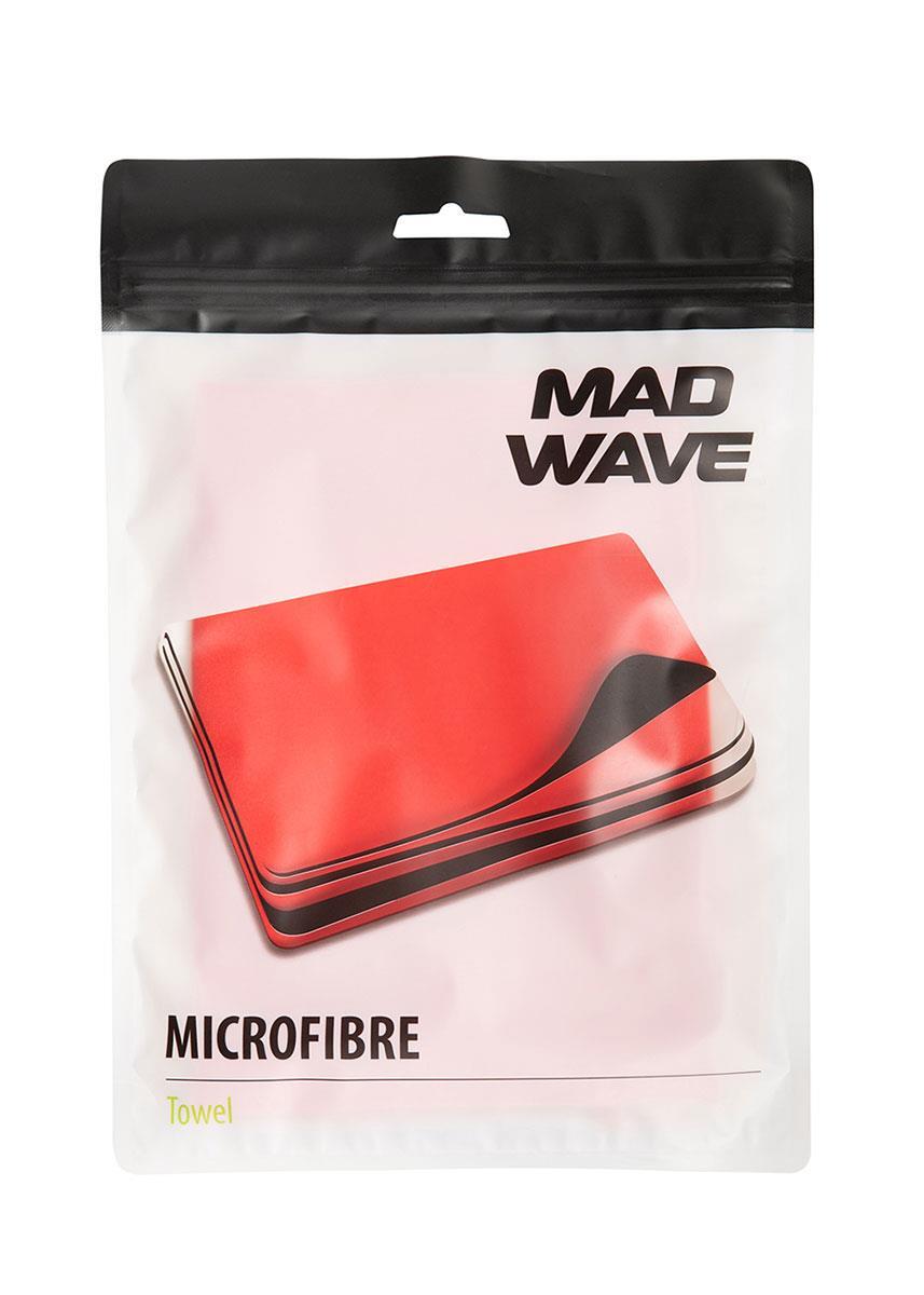 Toalha grande de microfibra Mad Wave - Vermelha 2/5