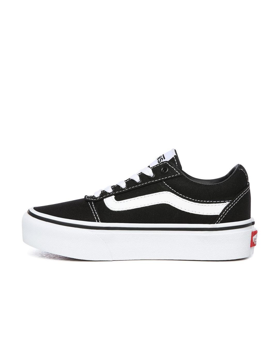 Chaussures pour fille Vans Ward plateforme Noir 2/5