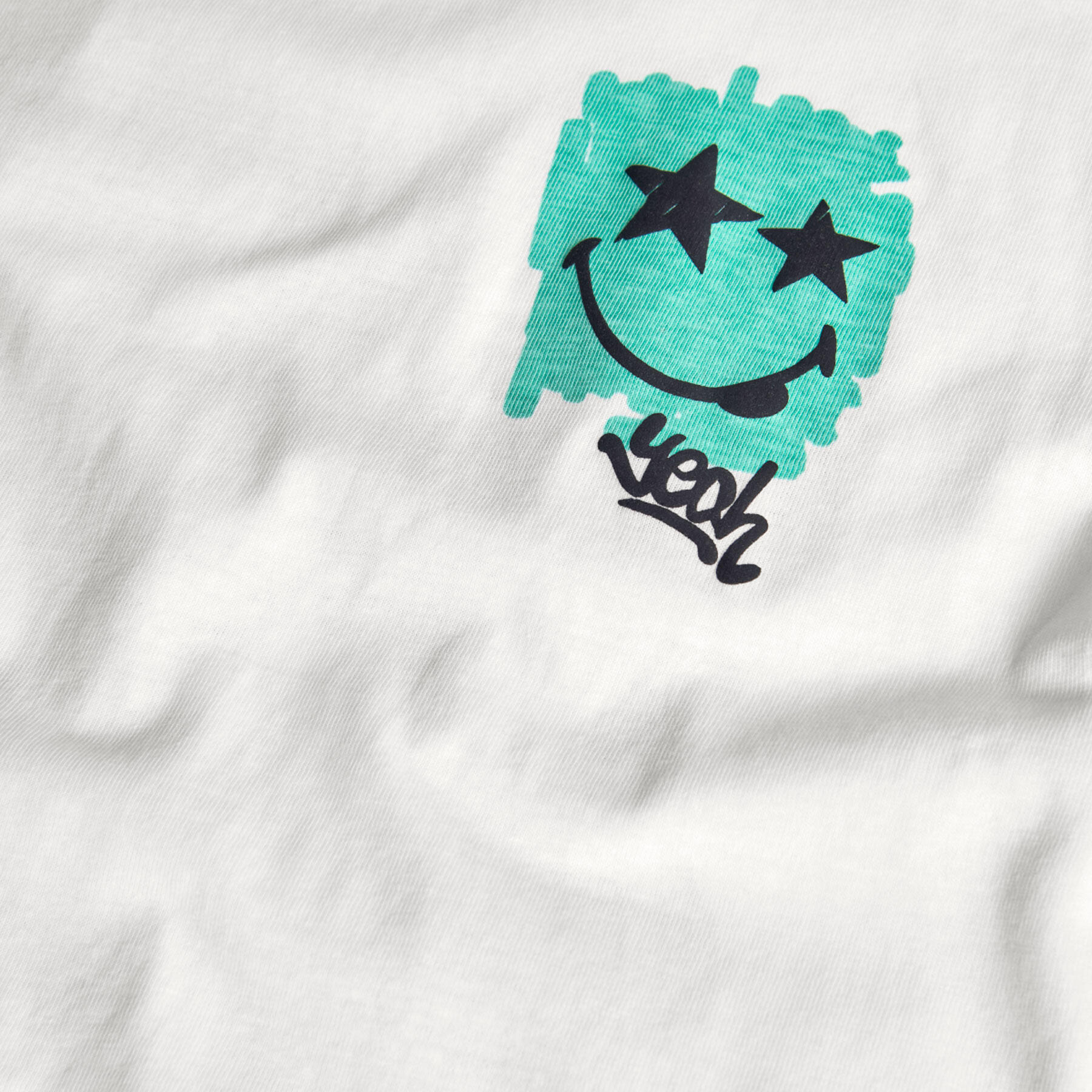 Camiseta Gimnasia Niño Boboli Blanco 3/4