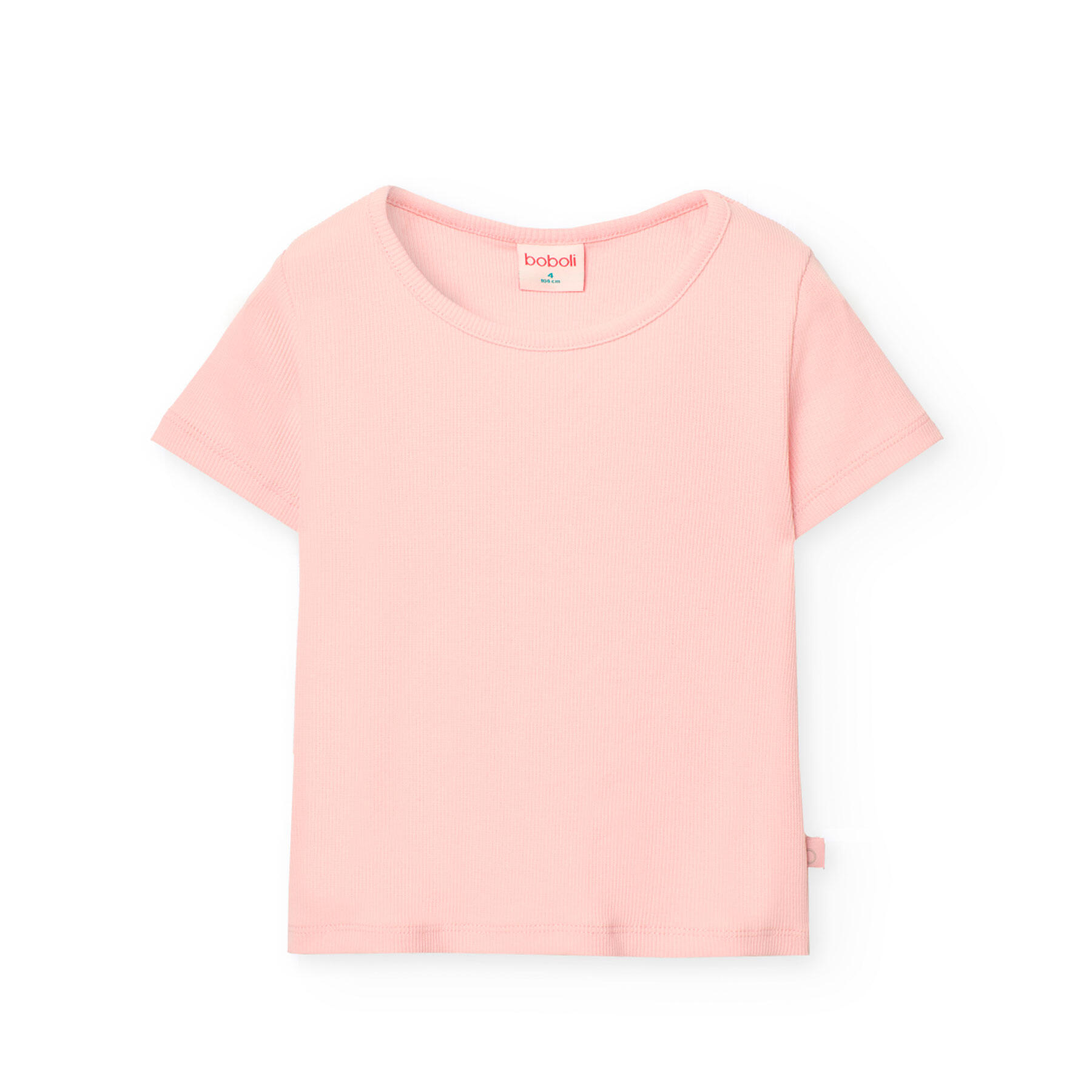 Camiseta Gimnasia Niña Boboli Rosa 1/4