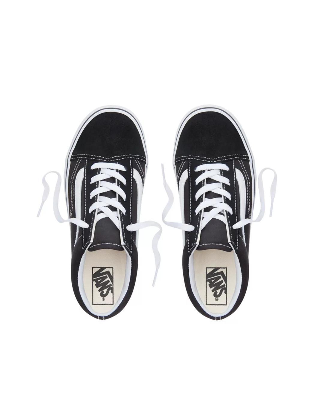 Scarpe per bambino Vans Old Skool nere 4/6