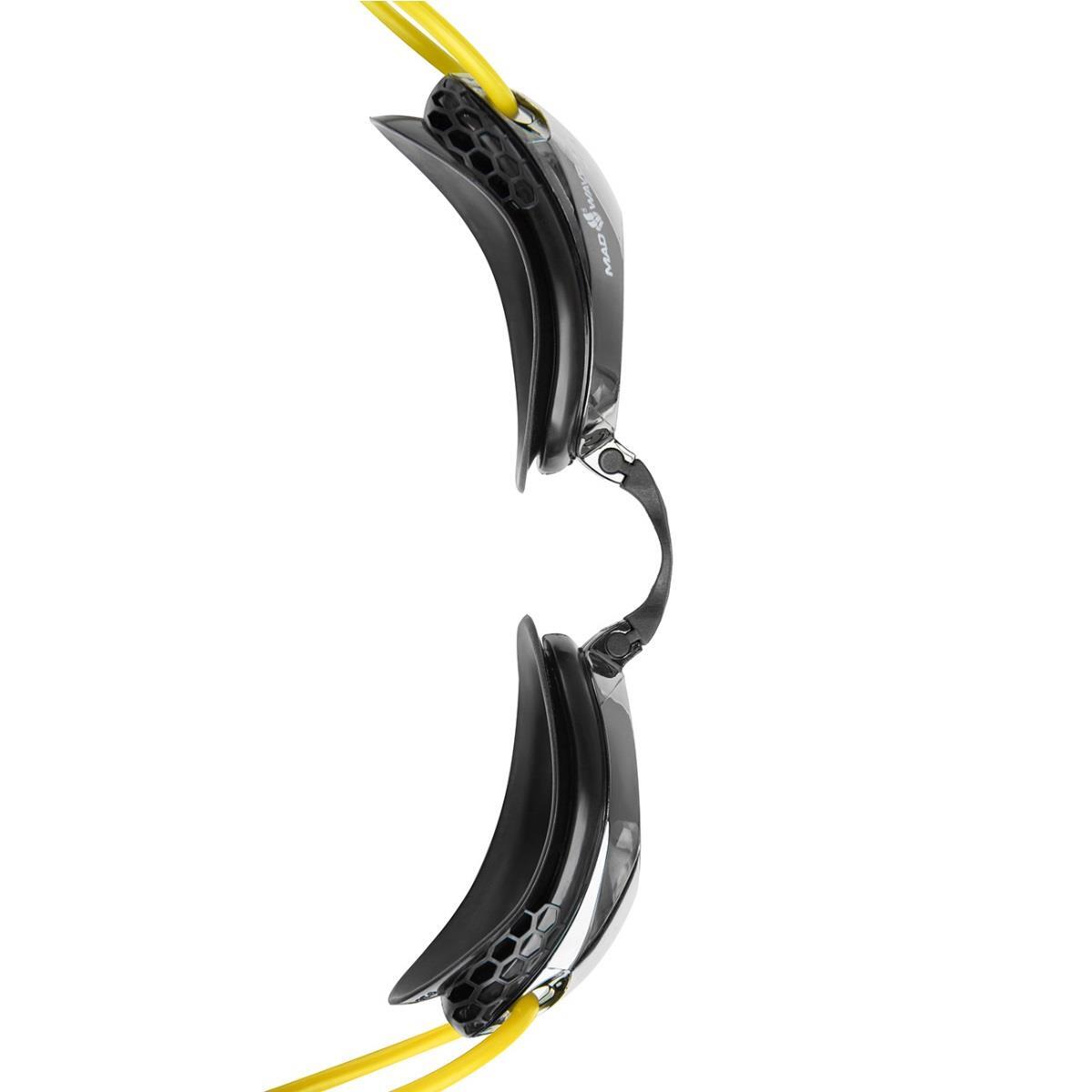 Mad Wave Honey Mirrored Goggles - Geel 5/5