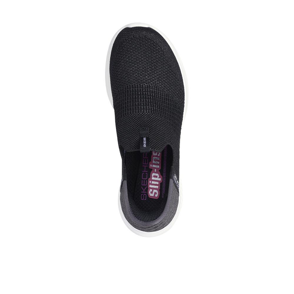 Tênis pretos Skechers Ultra Flex 3.0 Smooth Step Femininos 3/7