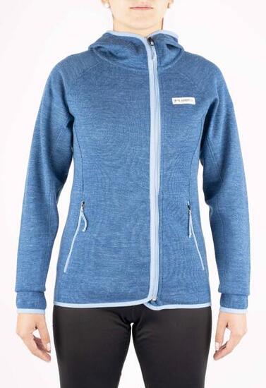 Merinojacke Damen – Alpaka Merino Pullover mit Eukalyptus, warme Schicht jacket