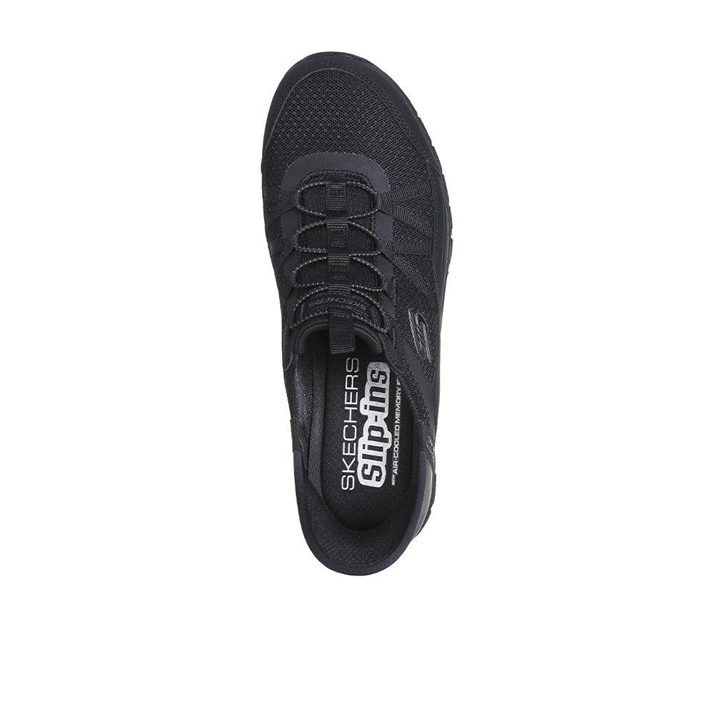 Skechers Esporte Livre Feminino Relaxante Tênis Pretos 3/5