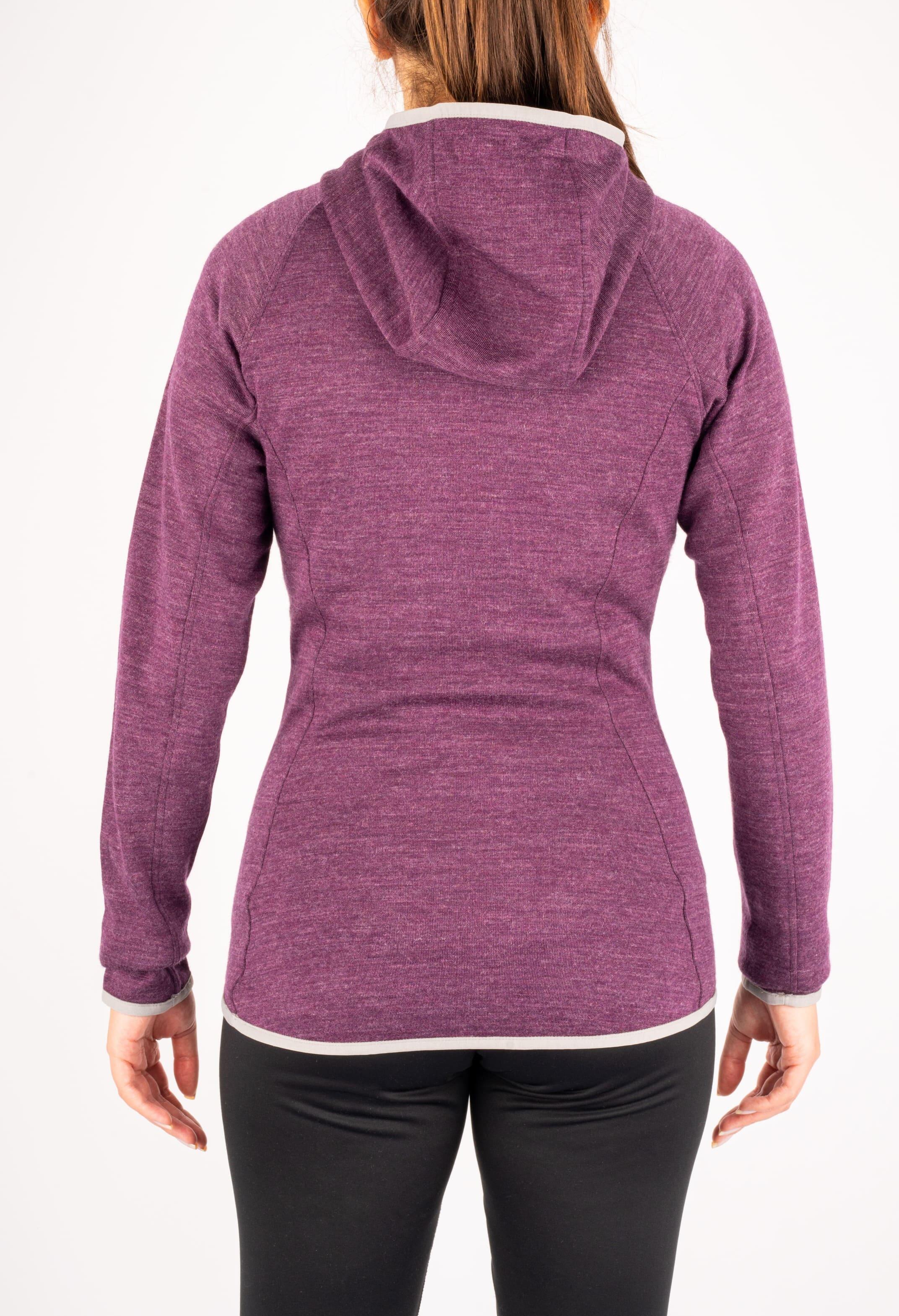 Sweatshirt de Alpaca com Fecho, Mulheres Térmica Respirável Caminhadas Trekking 3/3