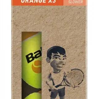 Babolat Stage 2 Orange Tennis Balls - 3 Ball Tube