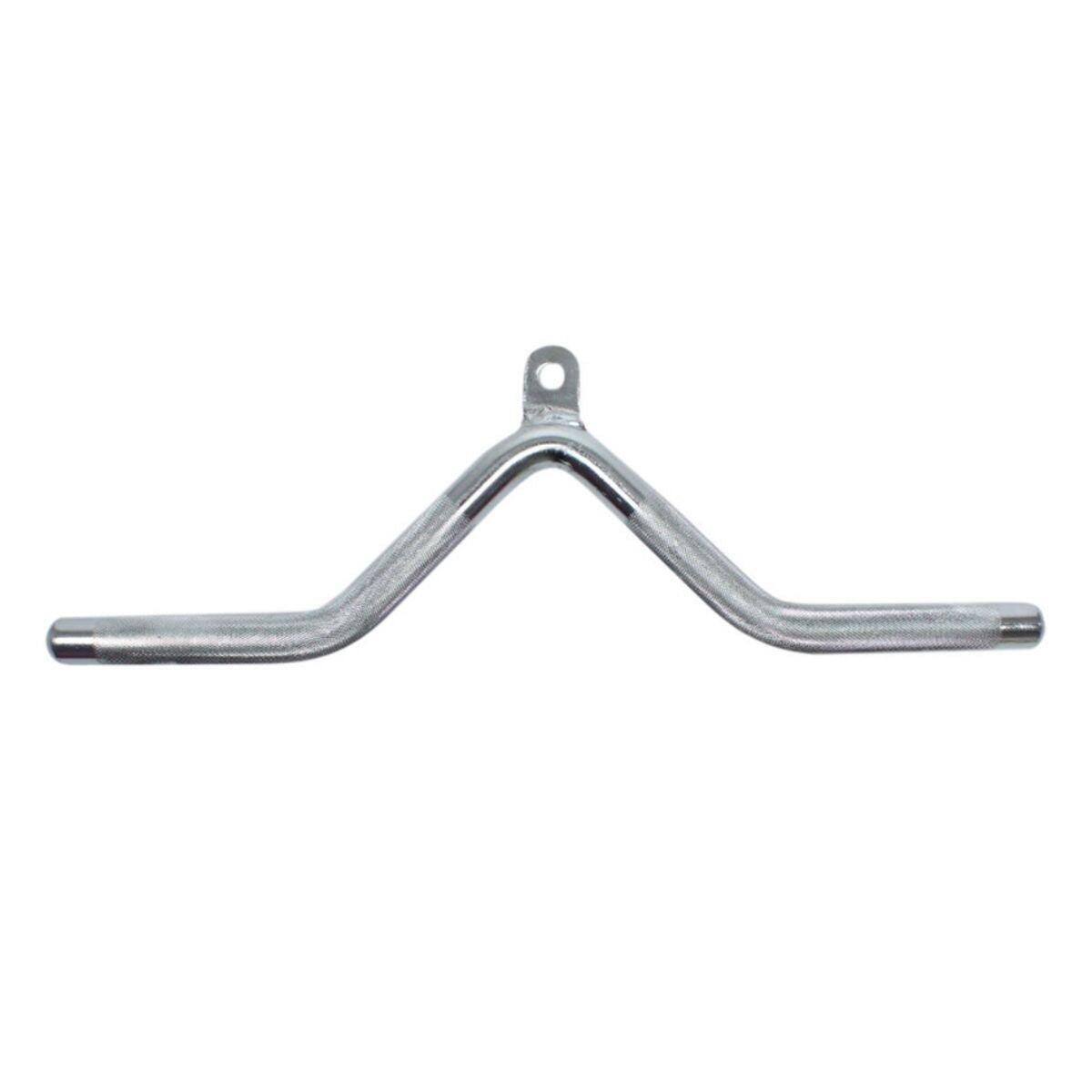 Fitness Tech - Barre D’exercice Biceps/triceps Poulie Fitness Tech – Acier - Appareil De Musculation - Gris - No Size - Decathlon